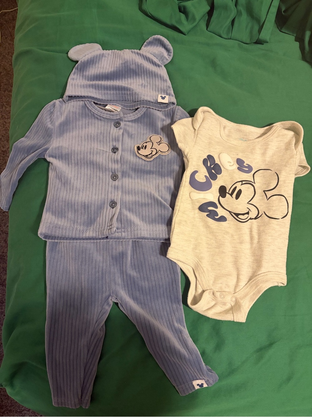 Mickey Mouse baby outfit